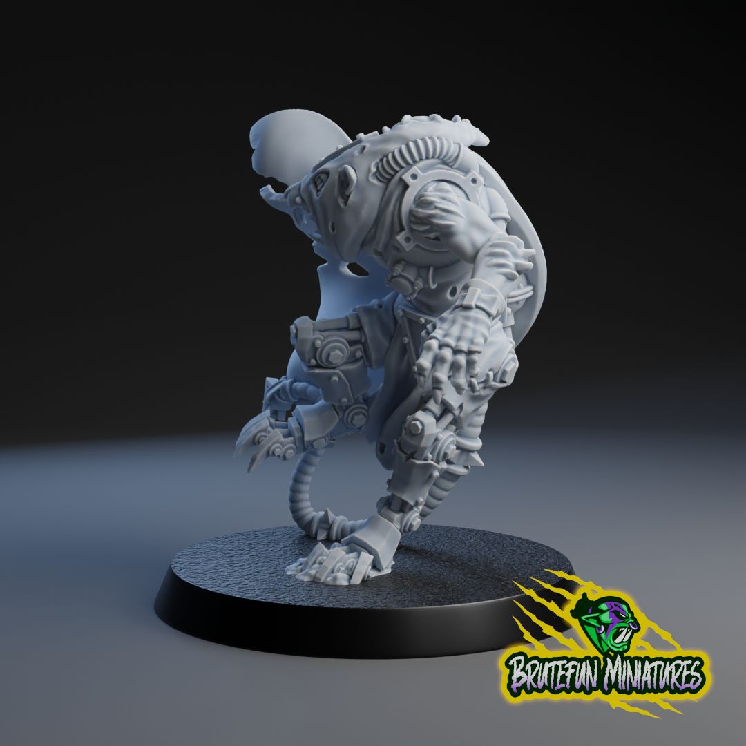 Tech Rats Team | Brutefun Miniatures | Resin