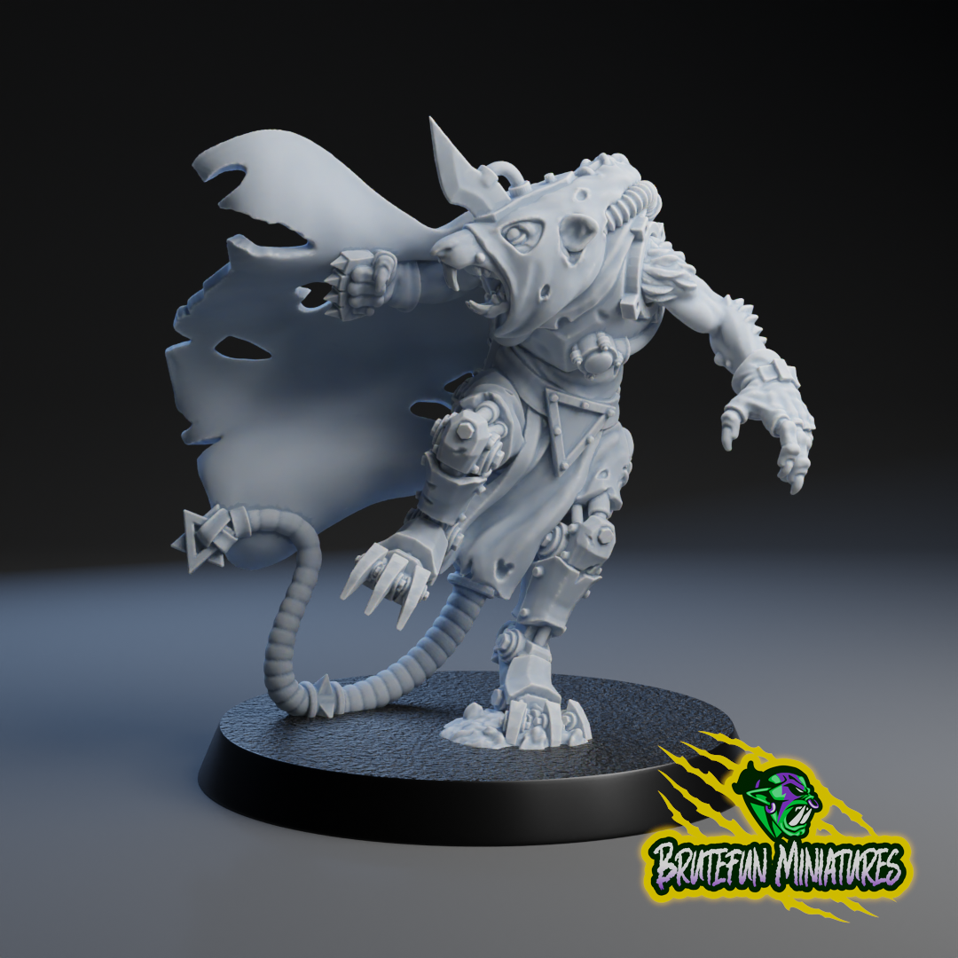 Tech Rats Team | Brutefun Miniatures | Resin