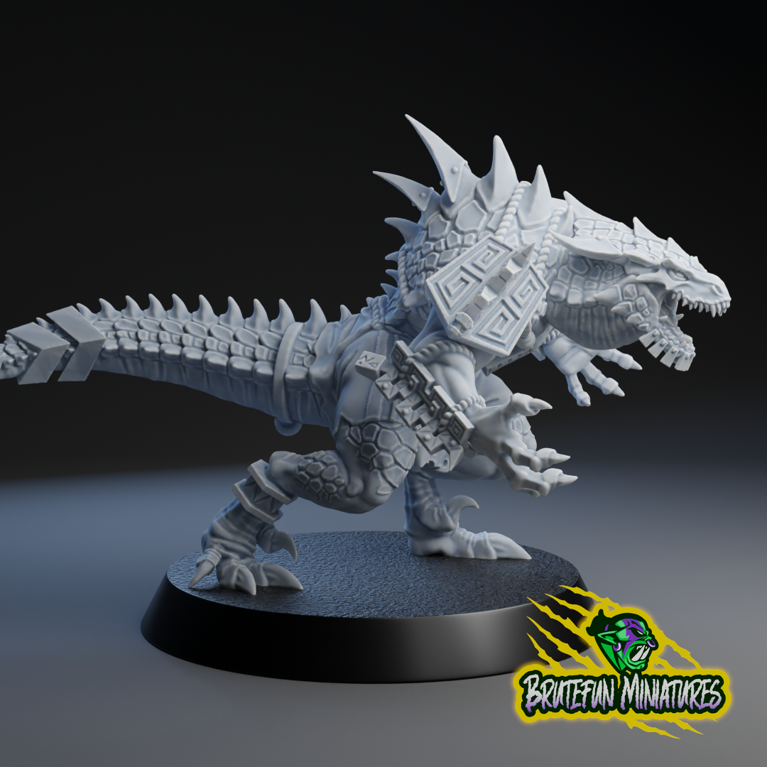 Lizardmen Team - Individual Models | Brutefun Miniatures | Resin
