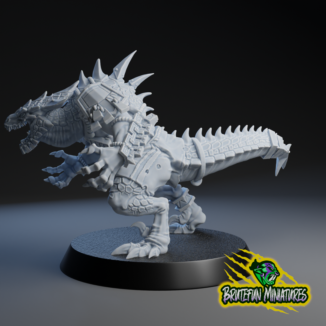 Lizardmen Team - Individual Models | Brutefun Miniatures | Resin