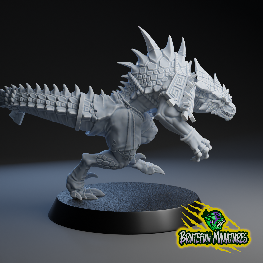 Lizardmen Team - Individual Models | Brutefun Miniatures | Resin