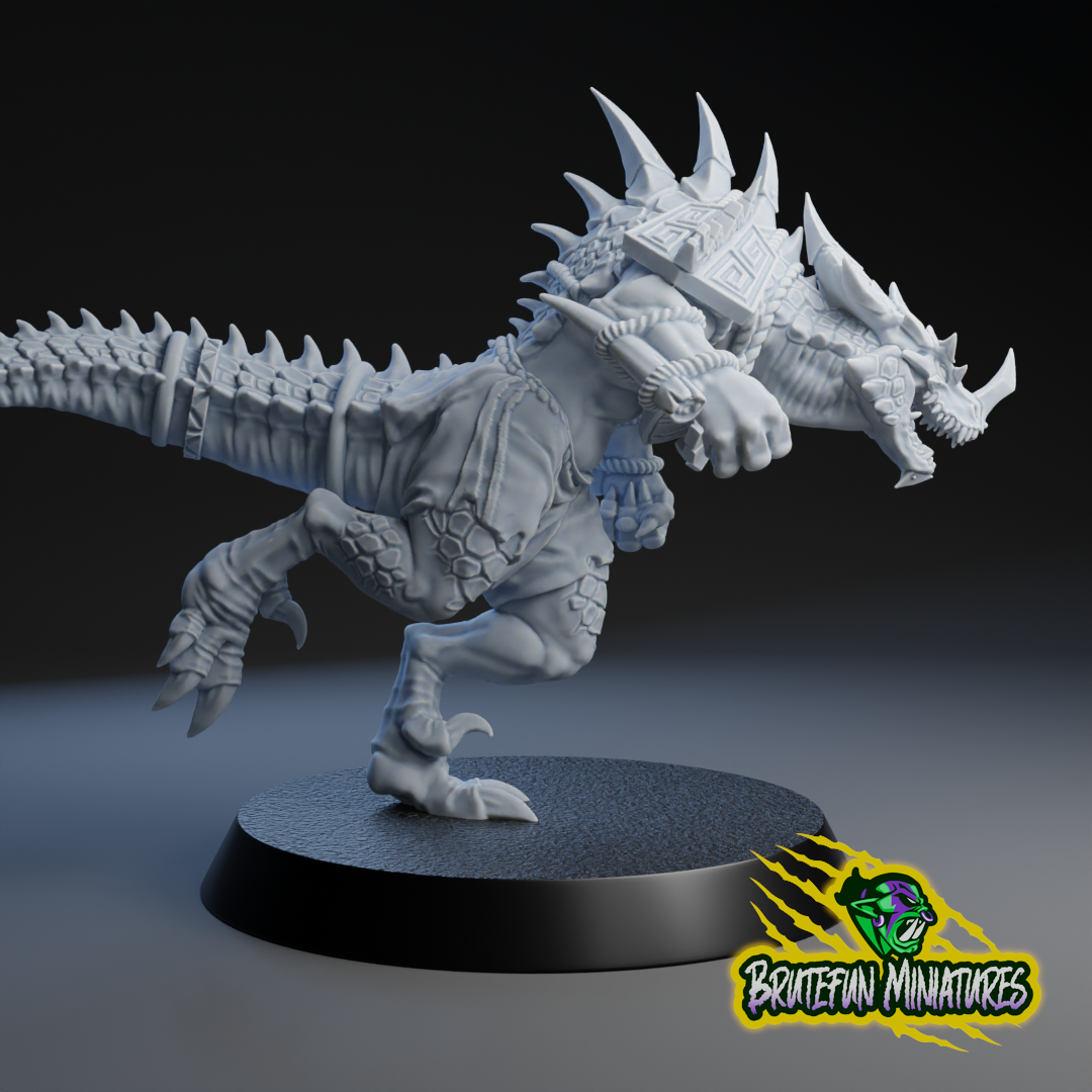 Lizardmen Team - Individual Models | Brutefun Miniatures | Resin