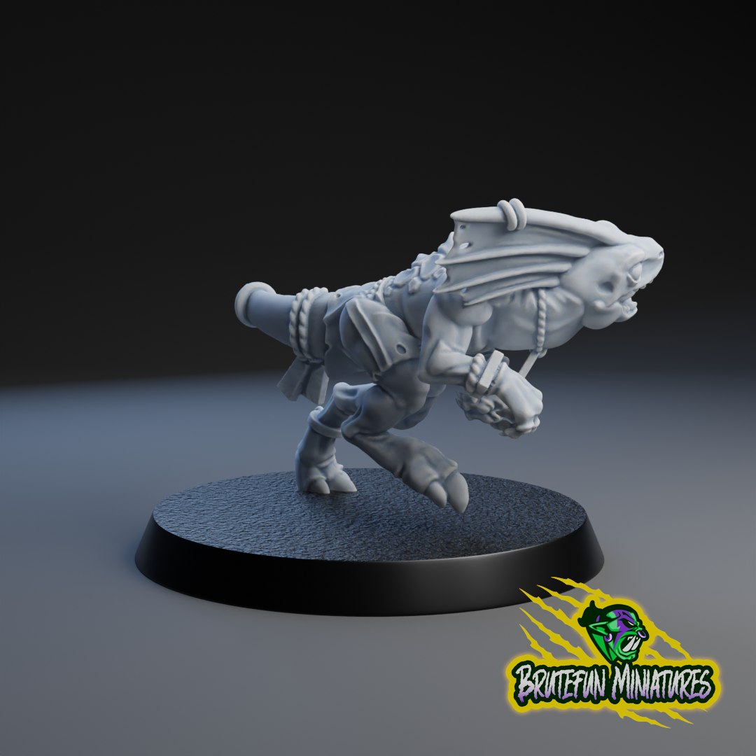 Lizardmen Team - Individual Models | Brutefun Miniatures | Resin