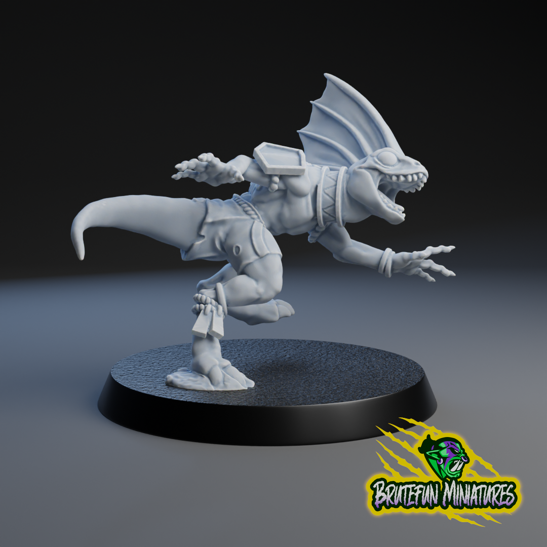 Lizardmen Team - Individual Models | Brutefun Miniatures | Resin