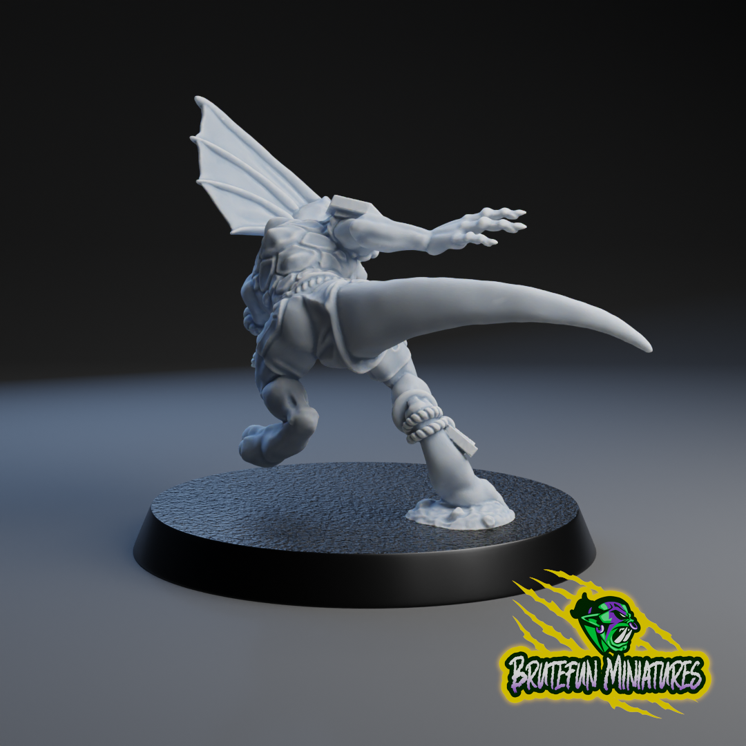 Lizardmen Team - Individual Models | Brutefun Miniatures | Resin