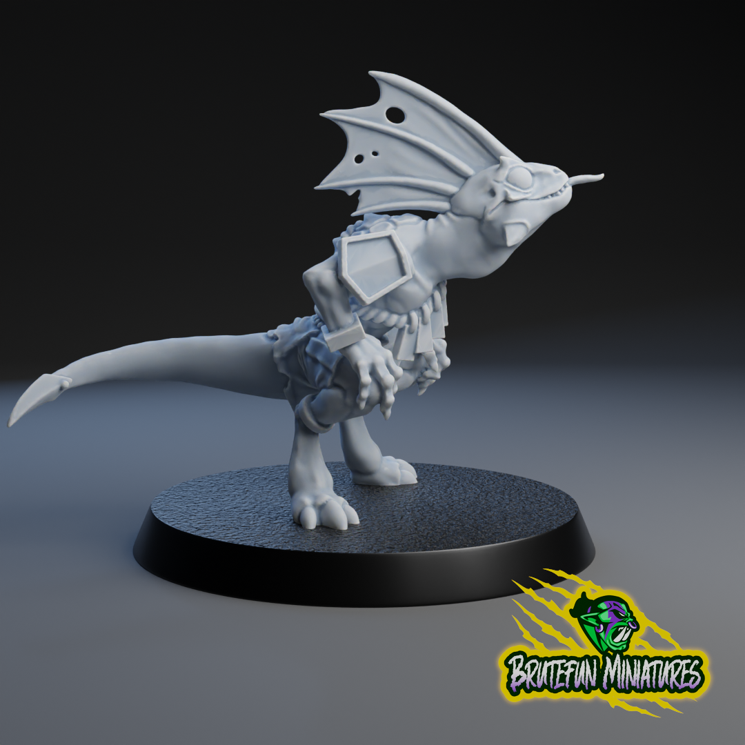 Lizardmen Team - Individual Models | Brutefun Miniatures | Resin
