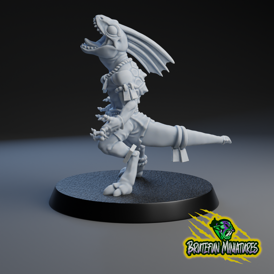 Lizardmen Team - Individual Models | Brutefun Miniatures | Resin