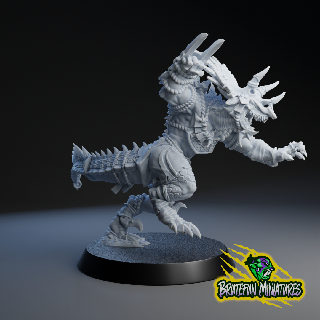 Saurus Star Player 1 | Brutefun Miniatures | Resin