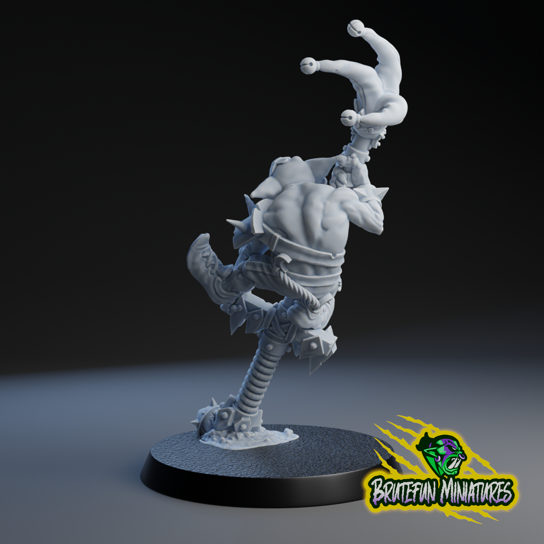 Goblin Pogo Star Player | Brutefun Miniatures | Resin