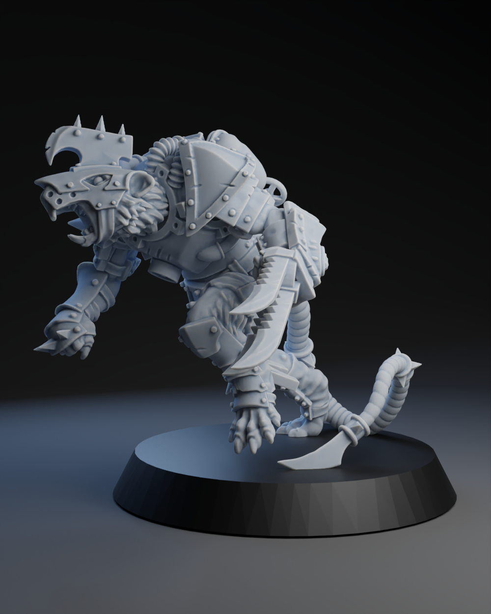 Tech Rats Team | Brutefun Miniatures | Resin