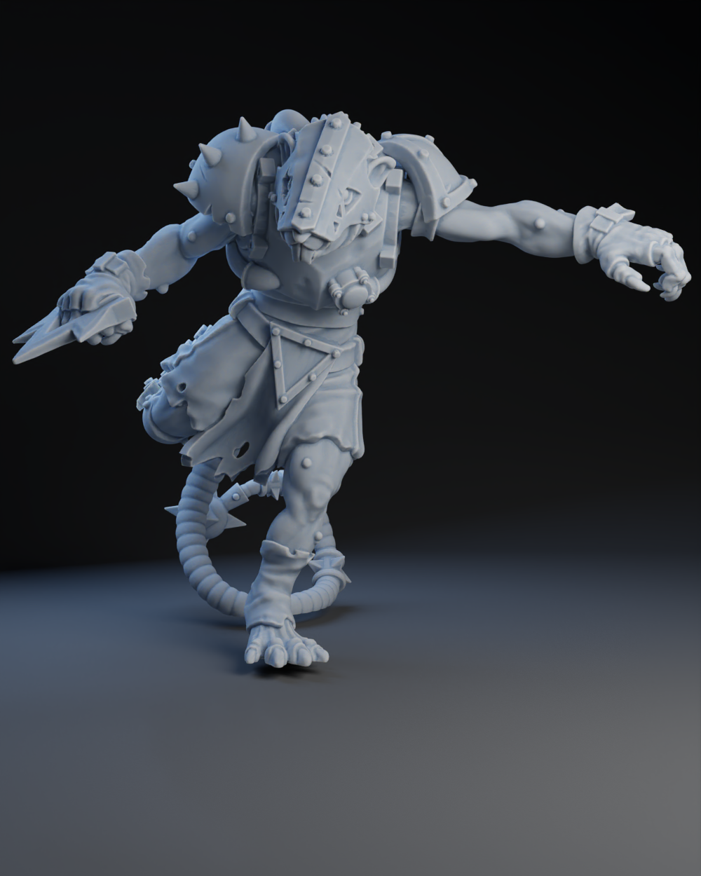 Tech Rats Team - Individual Models | Brutefun Miniatures | Resin