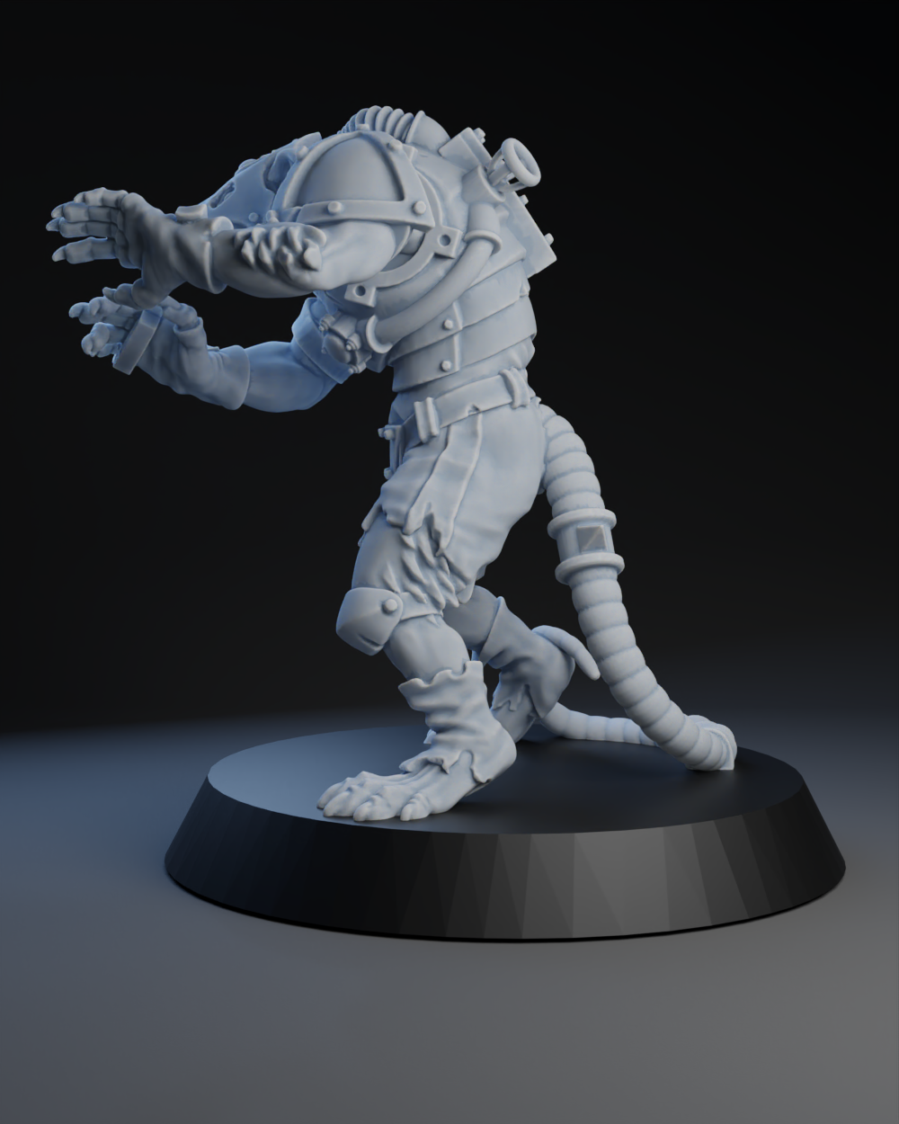 Tech Rats Team | Brutefun Miniatures | Resin