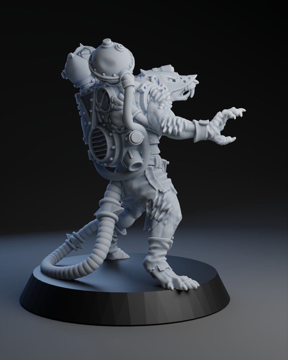 Tech Rats Team | Brutefun Miniatures | Resin