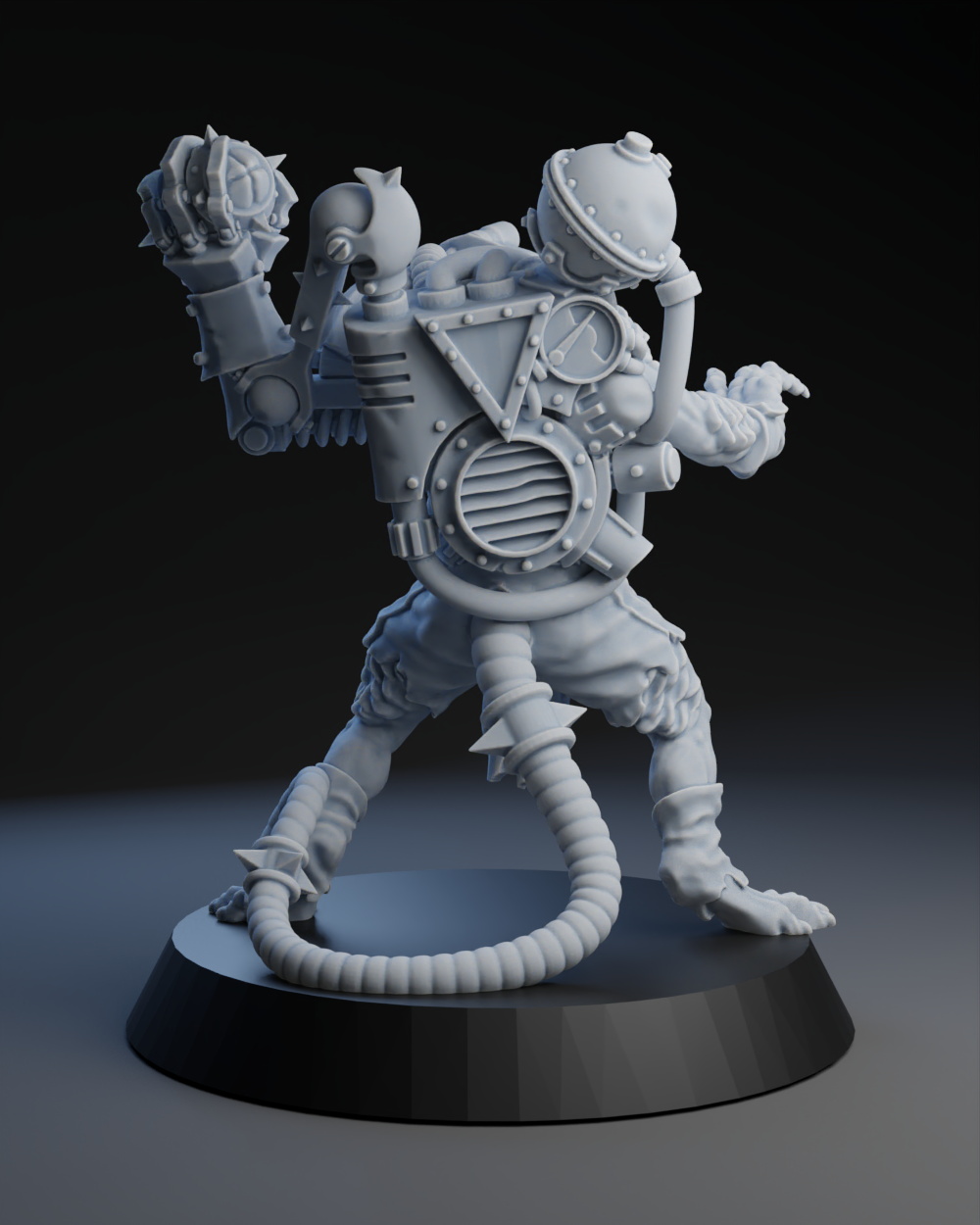 Tech Rats Team | Brutefun Miniatures | Resin