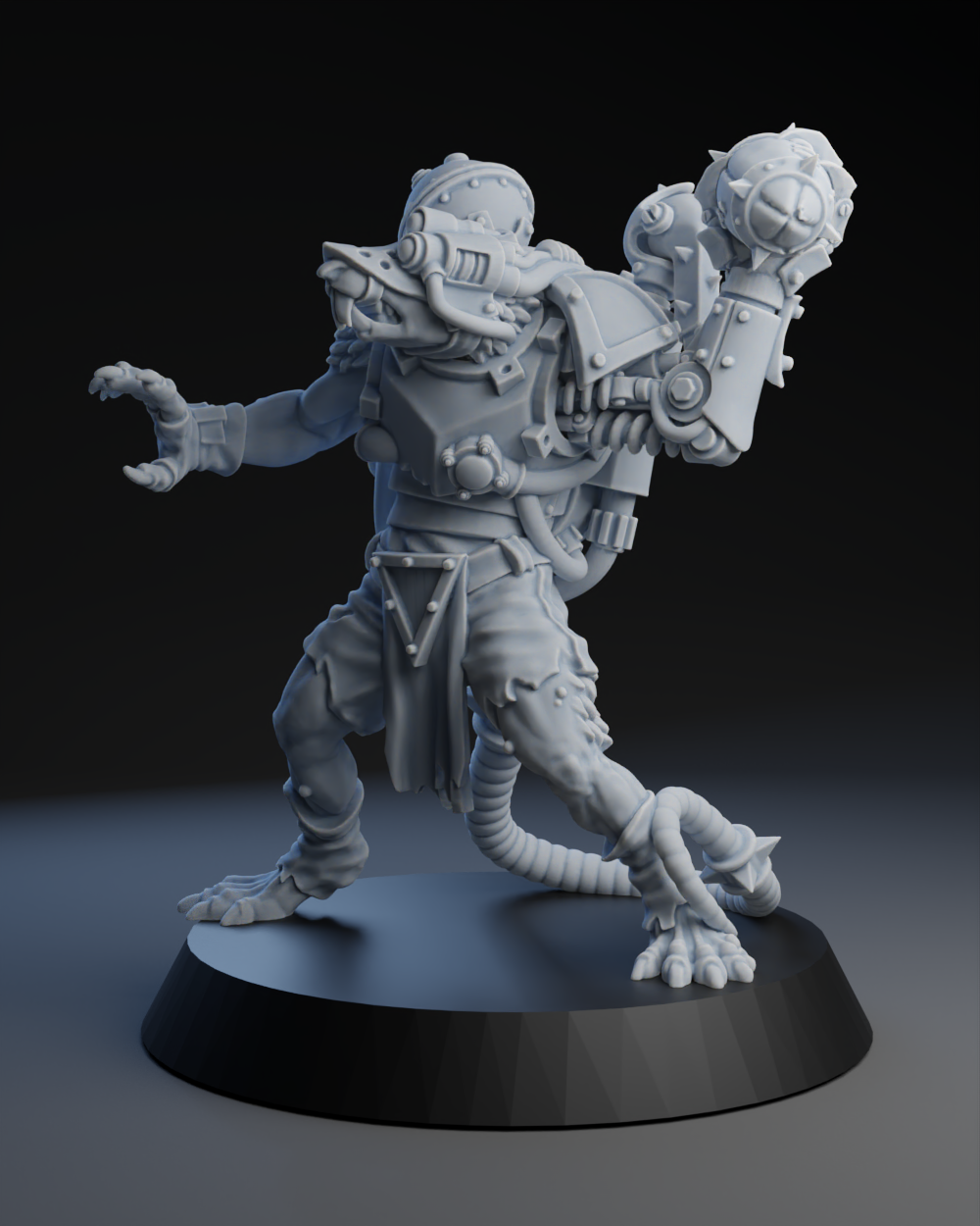 Tech Rats Team | Brutefun Miniatures | Resin