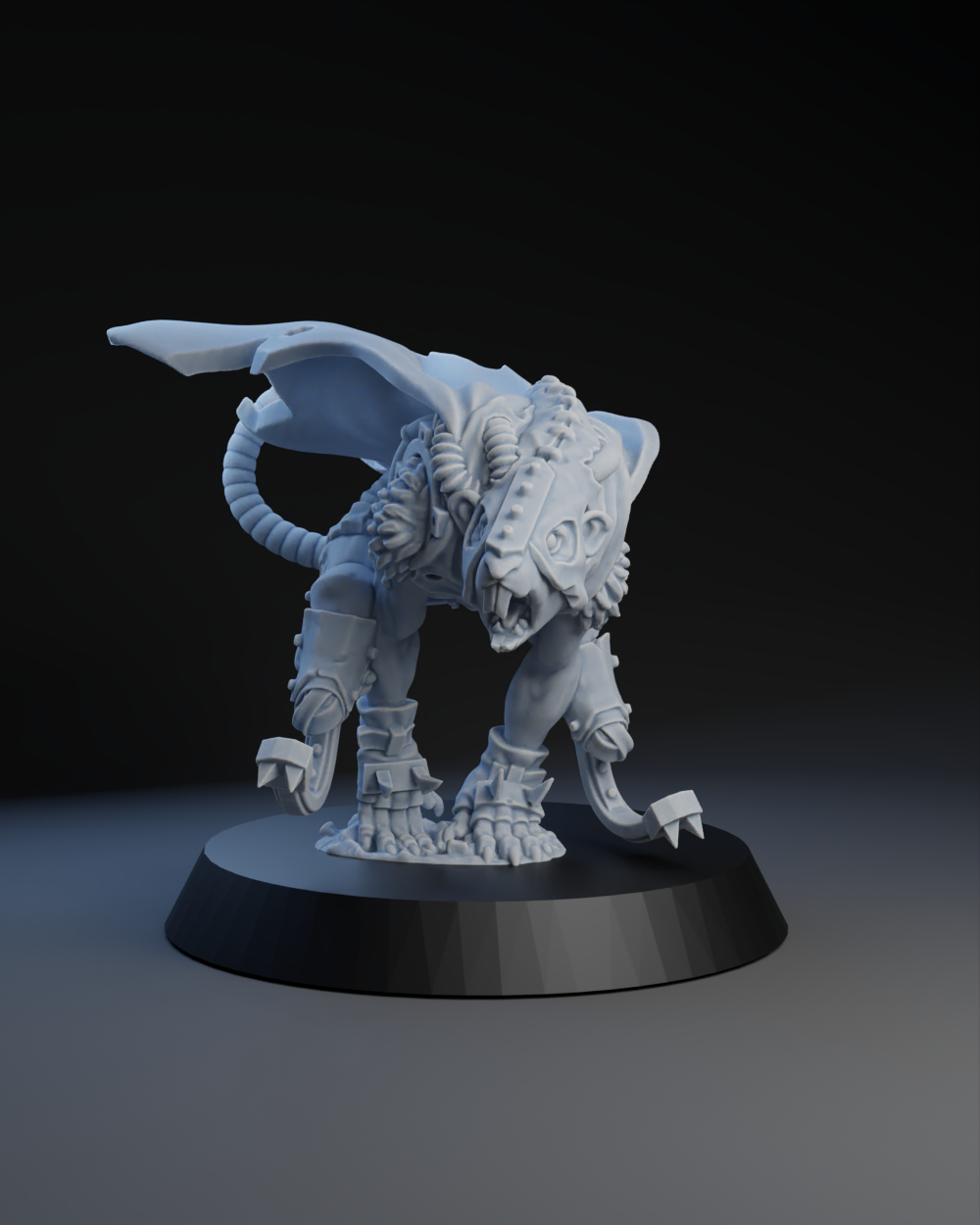 Tech Rats Team - Individual Models | Brutefun Miniatures | Resin