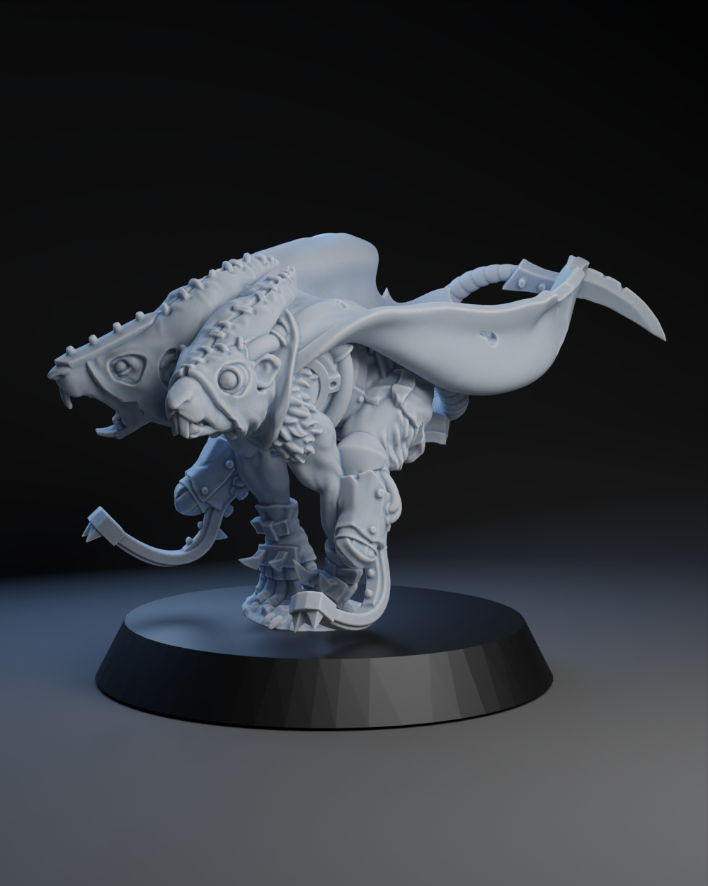 Tech Rats Team | Brutefun Miniatures | Resin