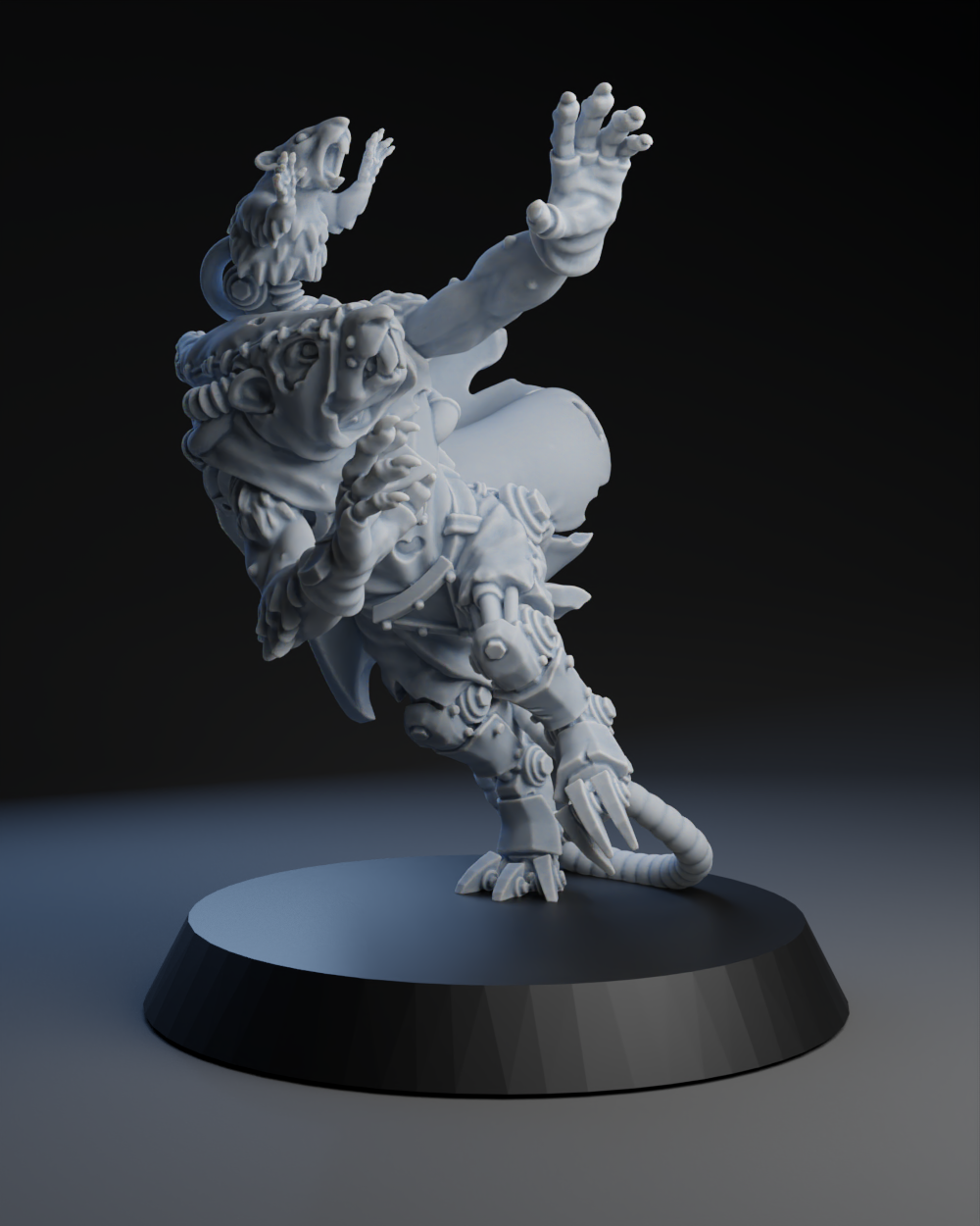 Tech Rats Team - Individual Models | Brutefun Miniatures | Resin