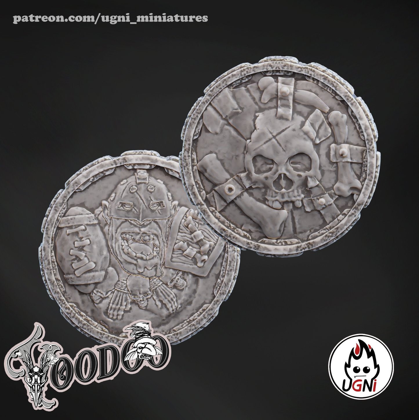 Ogres Team - Voodoo Ogres | UGNI Miniatures | Resin