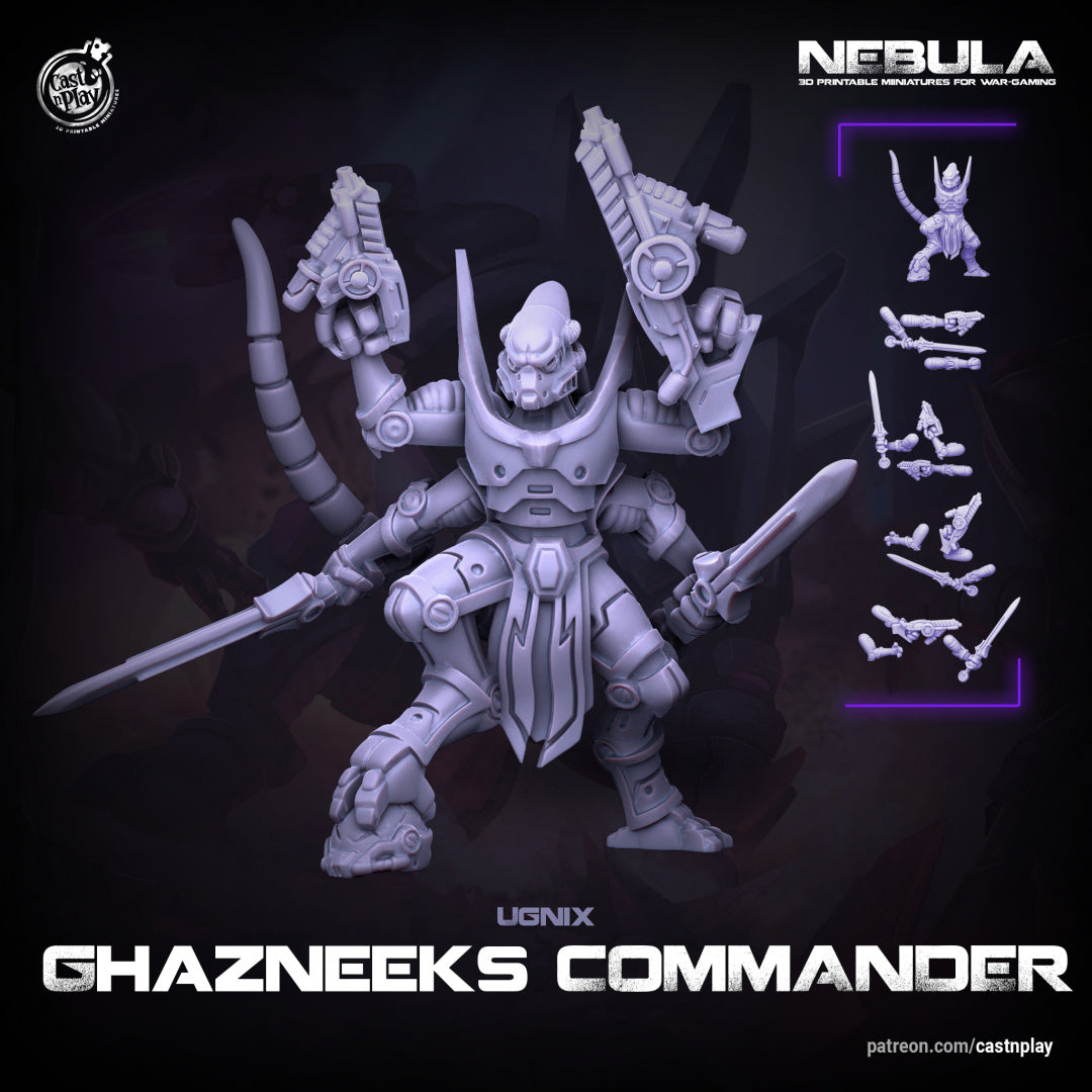 Ugnix - Nebula Skirmish Wargame | Cast N Play | Resin