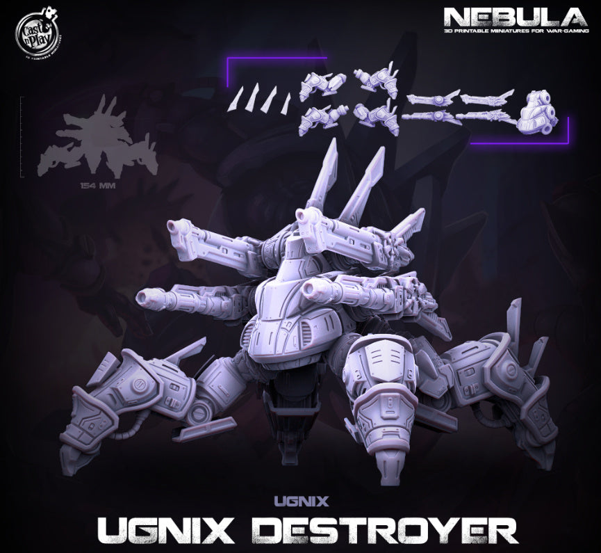 Ugnix - Nebula Skirmish Wargame | Cast N Play | Resin