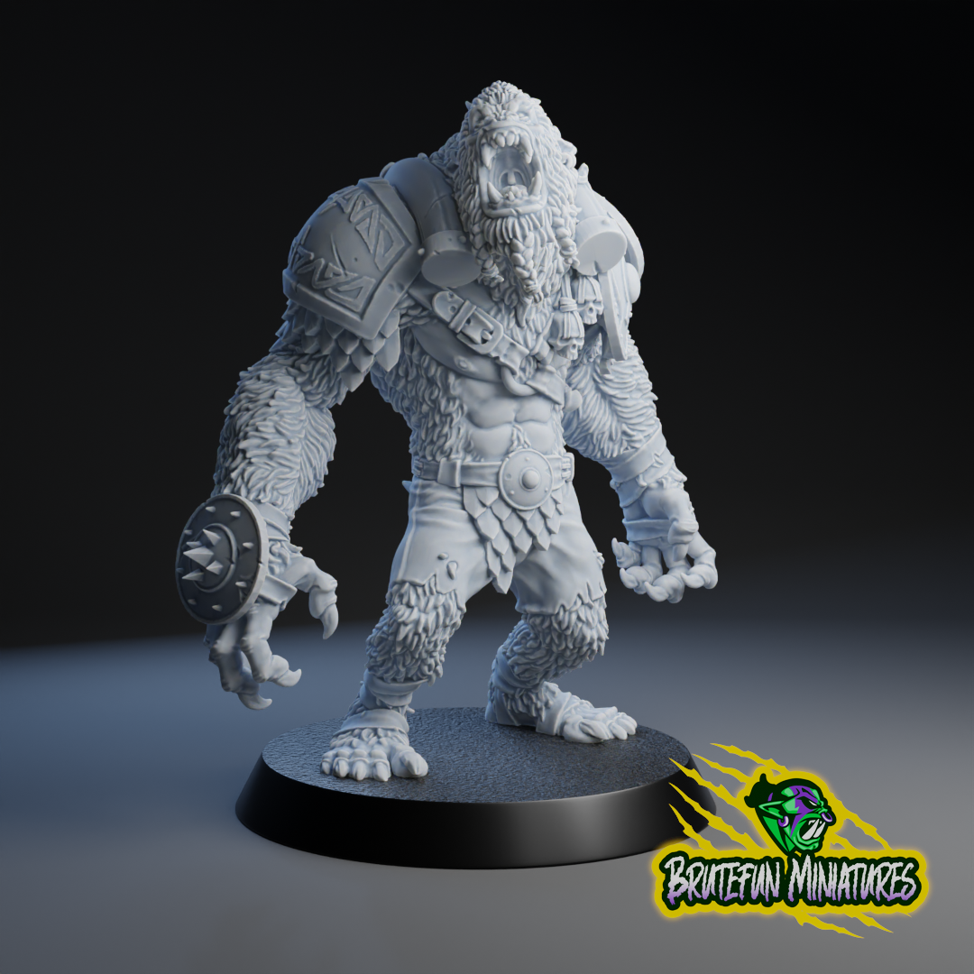 Yeti Star Player | Brutefun Miniatures | Resin