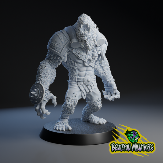 Yeti Star Player | Brutefun Miniatures | Resin