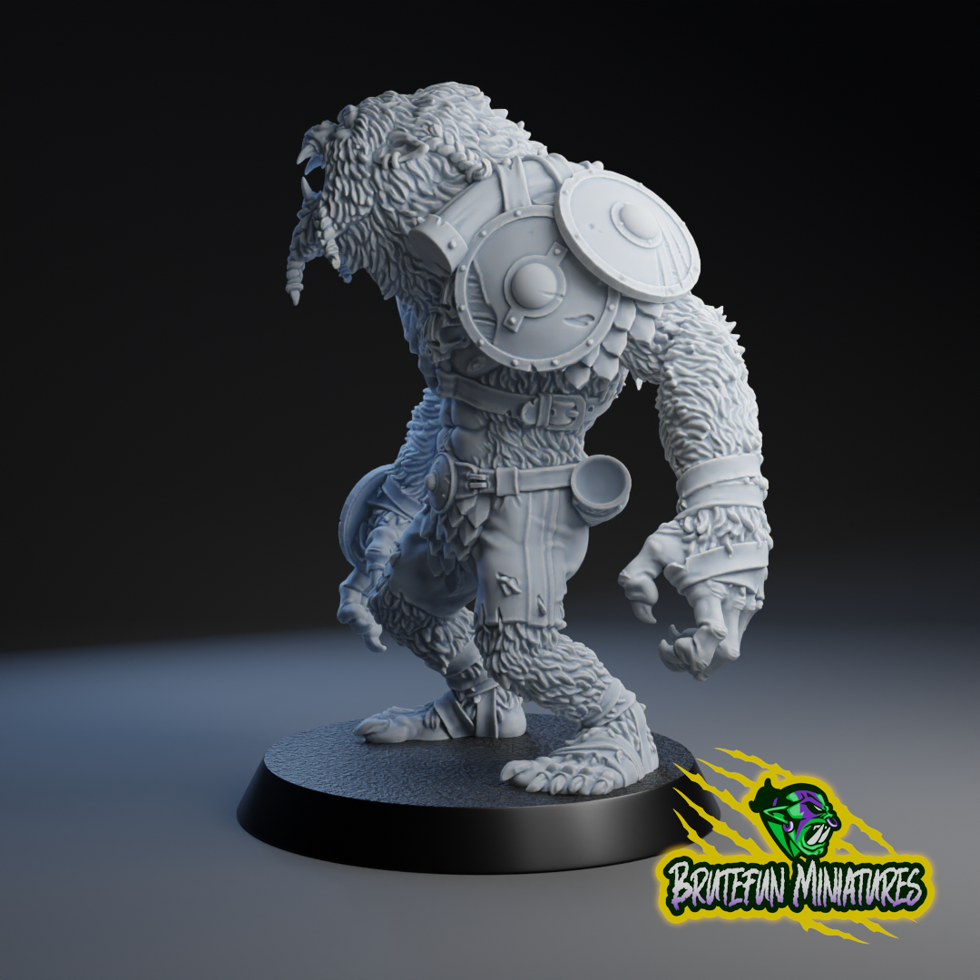 Yeti Star Player | Brutefun Miniatures | Resin